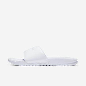 Claquette Nike Benassi JDI Blanche 5217-643 White/White/White Femme | HTK-59305925